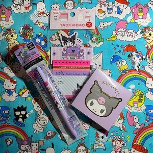 Kuromi memo pad bundle!